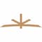 Ekena Millwork Alberta Smooth Timber Gable Bracket, Western Red Cedar, 108"W x 36"H x 1 1/2"D x 5 1/2"F, 8/12 Pitch GBW108X36X0206ALB00SWR - alternate 1